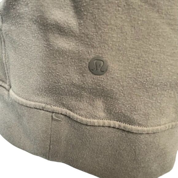 Lululemon Men's City Sweat Pullover Hoodie Grey Sage Size Small - Picture 8 of 10
